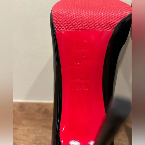 Christian Louboutin patent pigalle follies 100mm - Picture 9 of 10